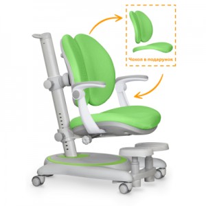 Огляд Дитяче крісло Mealux Ortoback Duo Plus Green (Y-510 KZ Plus): характеристики, відгуки, ціни.