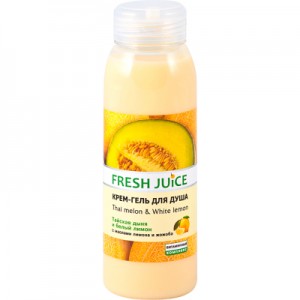 Огляд Гель для душу Fresh Juice Thai Melon & White Lemon 300 мл (4823015922978): характеристики, відгуки, ціни.