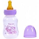 Огляд Пляшечка для годування Baby Team з латексною соскою Овечка, 125 мл (1300_овечка): характеристики, відгуки, ціни.