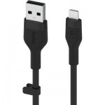 Огляд Дата кабель USB 2.0 AM to Lightning 3.0m black Belkin (CAA008BT3MBK): характеристики, відгуки, ціни.