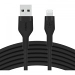 Огляд Дата кабель USB 2.0 AM to Lightning 3.0m black Belkin (CAA008BT3MBK): характеристики, відгуки, ціни.