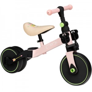 Огляд Біговел MoMi Loris 3 в 1 велосипед Pink (ROBI00039): характеристики, відгуки, ціни.