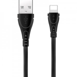 Огляд Дата кабель USB 2.0 AM to Lightning 1.0m SC-112i Black XoKo (XK-SC-112i-BK): характеристики, відгуки, ціни.