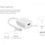 Огляд Перехідник USB2.0 Type-C to HDMI V1.4b 40273 white Ugreen (40273): характеристики, відгуки, ціни.