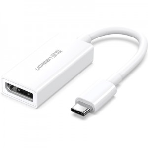 Перехідник USB2.0 Type-C to HDMI V1.4b 40273 white Ugreen (40273)