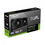 Огляд Відеокарта ASUS GeForce RTX4070 12Gb DUAL OC (DUAL-RTX4070-O12G): характеристики, відгуки, ціни.