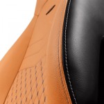 Огляд Крісло ігрове Noblechairs Icon Real Leather Cognac/Black (NBL-ICN-RL-CBK): характеристики, відгуки, ціни.