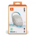 Огляд Акустична система JBL Clip 4 Eco White (JBLCLIP4ECOWHT): характеристики, відгуки, ціни.