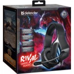 Огляд Навушники Defender Rival Black (64565): характеристики, відгуки, ціни.