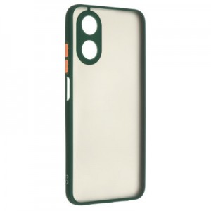 Огляд Чохол до мобільного телефона Armorstandart Frosted Matte OPPO A17 4G/A17k 4G Dark Green (ARM66726): характеристики, відгуки, ціни.
