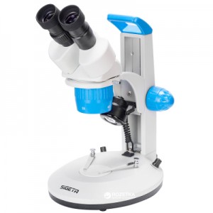 Огляд Мікроскоп Sigeta MS-214 20x-40x LED Bino Stereo (65229): характеристики, відгуки, ціни.