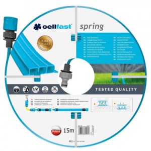 Огляд Шланг для поливу Cellfast SPRING, зрошувальний перфорований, 15м (19-022): характеристики, відгуки, ціни.