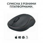 Огляд Мишка Logitech M240 Silent Wireless Graphite (910-007119): характеристики, відгуки, ціни.