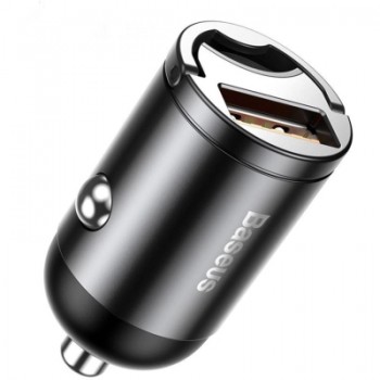 Зарядний пристрій Baseus Tiny Star Mini Quick Charge Car Charger USB-A Gray (VCHX-A0G)