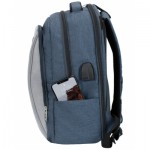 Огляд Рюкзак шкільний Cool For School 44x32x20 см 28 л Голубо-сірий (CF86588-03): характеристики, відгуки, ціни.