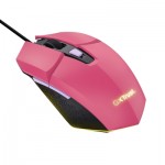 Огляд Мишка Trust GXT 109 Felox RGB Pink (25068): характеристики, відгуки, ціни.