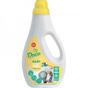 Огляд Гель для прання Dada для дитячих речей 1 л (4820174981037): характеристики, відгуки, ціни.
