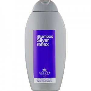 Огляд Шампунь Kallos Cosmetics Silver Reflex для блондованого та сивого волосся 350 мл (5998889502133): характеристики, відгуки, ціни.