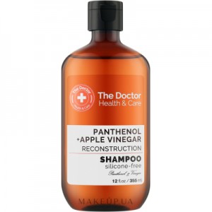 Огляд Шампунь The Doctor Health & Care Panthenol + Apple Vinegar Reconstruction 946 мл (8588006041729): характеристики, відгуки, ціни.