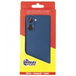Огляд Чохол до мобільного телефона Dengos Carbon Realme 10 (blue) (DG-TPU-CRBN-179): характеристики, відгуки, ціни.