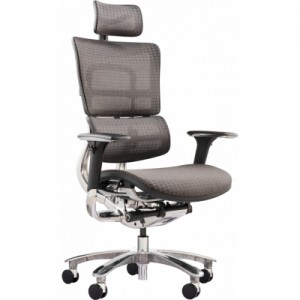 Огляд Офісне крісло GT Racer X-801A Gray (X-801A Gray (W-80)): характеристики, відгуки, ціни.