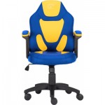 Огляд Крісло ігрове GT Racer X-1414 Blue/Yellow: характеристики, відгуки, ціни.