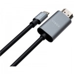 Огляд Кабель мультимедійний USB-C to HDMI 1.5m v1.4 4K30Hz Vinga (VCPVCCH1415): характеристики, відгуки, ціни.