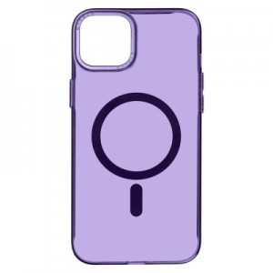 Огляд Чохол до мобільного телефона Armorstandart Y23 MagSafe Apple iPhone 14 Transparent Purple (ARM68329): характеристики, відгуки, ціни.