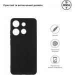 Огляд Чохол до мобільного телефона Armorstandart Matte Slim Fit TECNO Spark Go 2023 (BF7) Camera cover Black (ARM67169): характеристики, відгуки, ціни.