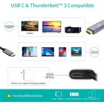 Огляд Перехідник USB-C to HDMI 1.8m 4K60Hz Choetech (XCH-M180GY): характеристики, відгуки, ціни.