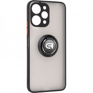 Чохол до мобільного телефона Armorstandart Frosted Matte Ring Xiaomi Redmi 12 4G Black (ARM68902)