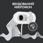 Огляд Веб-камера Logitech Brio 100 Full HD Off-White (960-001617): характеристики, відгуки, ціни.