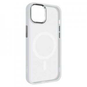 Чохол до мобільного телефона Armorstandart Unit MagSafe Apple iPhone 14 Matte Clear Silver (ARM70462)