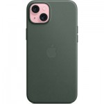 Огляд Чохол до мобільного телефона Apple iPhone 15 Plus FineWoven Case with MagSafe Evergreen (MT4F3ZM/A): характеристики, відгуки, ціни.