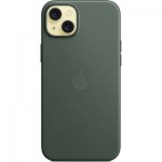 Огляд Чохол до мобільного телефона Apple iPhone 15 Plus FineWoven Case with MagSafe Evergreen (MT4F3ZM/A): характеристики, відгуки, ціни.