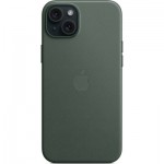 Огляд Чохол до мобільного телефона Apple iPhone 15 Plus FineWoven Case with MagSafe Evergreen (MT4F3ZM/A): характеристики, відгуки, ціни.