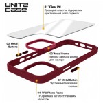 Огляд Чохол до мобільного телефона Armorstandart UNIT2 Apple iPhone 14 Pro Marsala (ARM69950): характеристики, відгуки, ціни.