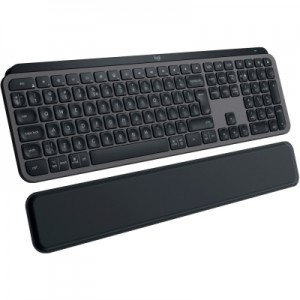 Огляд Клавіатура Logitech MX Keys S Plus Palmrest Wireless UA Graphite (920-011589): характеристики, відгуки, ціни.