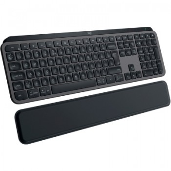 Клавіатура Logitech MX Keys S Plus Palmrest Wireless UA Graphite (920-011589)