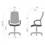 Огляд Офісне крісло Аклас Бадалона CH MB Чорний (LC-A) (86866): характеристики, відгуки, ціни.