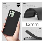 Огляд Чохол до мобільного телефона Armorstandart Matte Slim Fit Motorola G54 Power Black (ARM70542): характеристики, відгуки, ціни.