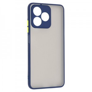 Огляд Чохол до мобільного телефона Armorstandart Frosted Matte Realme C51/C53 Navy Blue (ARM72390): характеристики, відгуки, ціни.
