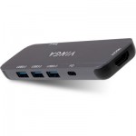 Огляд Концентратор Vinga USB-C 3.1 to HDMI+3xUSB3.0+PD100W+USB-C foldable cable (VHYC6FC): характеристики, відгуки, ціни.