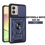 Огляд Чохол до мобільного телефона BeCover Military Motorola Moto G53 5G Blue (709985): характеристики, відгуки, ціни.