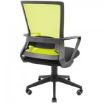 Огляд Офісне крісло Richman Робін Пластик Піастра Сітка чорна + зелена (ADD0003202): характеристики, відгуки, ціни.