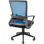 Огляд Офісне крісло Richman Робін Пластик Піастра Сітка чорна + синя (ADD0003028): характеристики, відгуки, ціни.