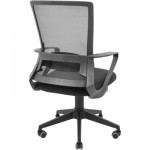Огляд Офісне крісло Richman Робін Пластик Піастра Сітка чорна + сіра (ADD0003072): характеристики, відгуки, ціни.