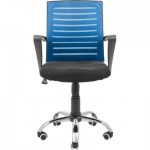 Огляд Офісне крісло Richman Флеш Ю Хром М-1 (Tilt) Сітка чорна + синя (ADD0003029): характеристики, відгуки, ціни.