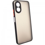 Огляд Чохол до мобільного телефона Dengos Matte OPPO A18 (black) (DG-TPU-MATT-135): характеристики, відгуки, ціни.