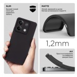 Огляд Чохол до мобільного телефона Armorstandart Matte Slim Fit Xiaomi Redmi Note 13 Pro 5G Camera cover Black (ARM71858): характеристики, відгуки, ціни.